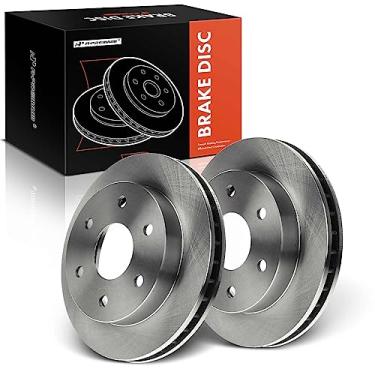 Imagem de A-Premium Rotores de freio a disco ventilados frontais de 11,61 polegadas (295 mm) compatíveis com modelos selecionados Chevy, Cadillac e GMC - Escalade, K1500, K2500, Tahoe, Jimmy, Yukon, Blazer,