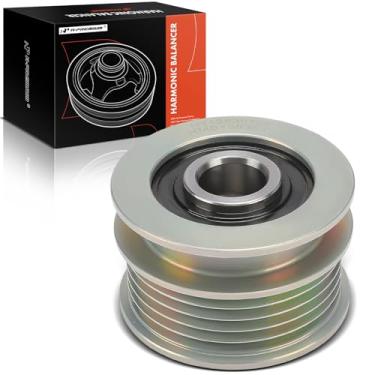 Imagem de A-Premium Polia balanceadora harmônica do motor compatível com Volkswagen Golf 2009-2013, Jetta 2006-2010, Lupo 1998-2005 e Audi A3, A6, Q3, TT e Renault Clio, Kangoo, Megane, Scenic, Thalia e Seat