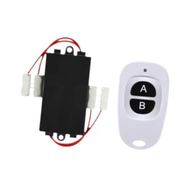 Imagem de Bothyi Conjunto de interruptores de controle remoto com controlador de clipe de terminal Controle remoto prático para ventilador para sala de estar Luz de, Type a