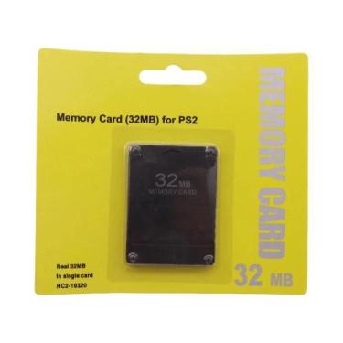 Imagem de Cartão De Expansão De Memória Preto Para PS2 8MB 64MB 128MB 256MB Sony