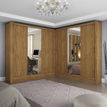 Imagem de Closet Casal Duplo Dubai 6 Portas Plus 6 Gavetas