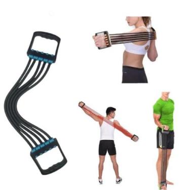 Imagem de Mola Extensora Exercicios Treino Ombro Triceps Biceps Antebraco Multif