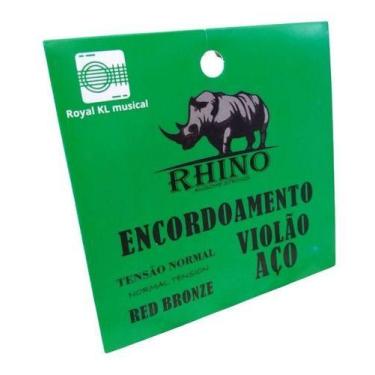 Imagem de Encordoamento Violão Aço Tensão Normal Va01 Rhino