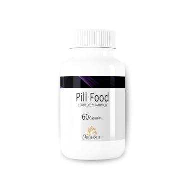 Imagem de Pill Food Colágeno, Biotina, Cisteína & Vitaminas B6, E, Metionina – 60 Cápsulas | Sem Glúten – Suplemento Alimentar | O Benessere Nutrition