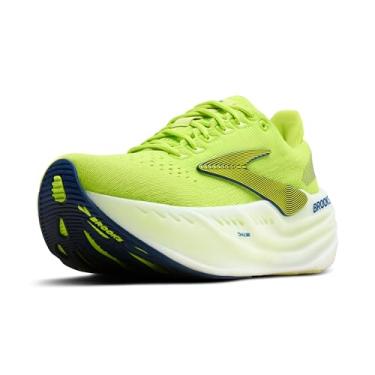 Imagem de Brooks Tênis masculino de corrida e caminhada Glycerin Max Neutral, Limão/Peônia Marinha/Branco, 46