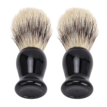 Imagem de Eujgoov Pincel de Barbear Sintético Premium Robusto Alça de Aba