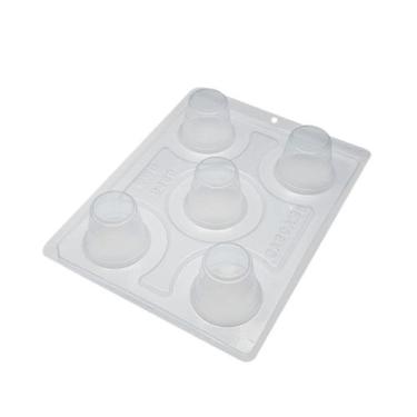 Imagem de Forma Tripla BWB Copinho de Café em Chocolate 1UN. Cód9460 - TAMAROZZI