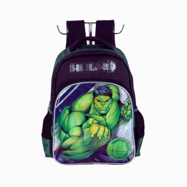 Imagem de Mochila De Costas Infantil Avengers IS41641AG - Luxcel, Verde