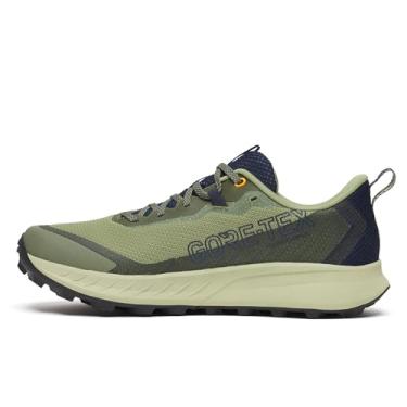 Imagem de Saucony Tênis masculino impermeável Peregrine 15 Gore-tex, Cicuta/Azul-marinho, 47