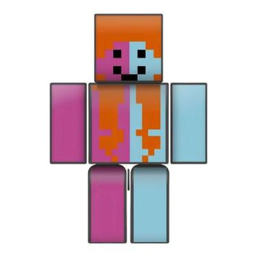 Imagem de Boneco Mine Athos Cadres Problems Lopers Original 25cm Gamer Skins Art