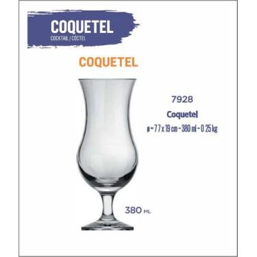 Imagem de Jogo De Taças De Coquetel 380Ml 24 Unidades - Nadir Figueiredo