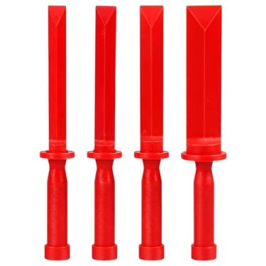 Imagem de Gyinere 4 peças de raspador de cinzel de plástico, raspador de plástico, raspador de plástico, raspador de corpo automotivo, acessórios de kit de ferramentas de remoção de tinta automática, universal