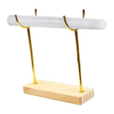 Imagem de UxicRuya Suporte para Joias de Selenita, Organizador Versátil para Armazenamento de Tornozeleiras E Colares, L