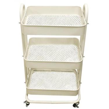 Imagem de Carrinho Multiuso Com 3 Prateleiras ( Fruteira / Organizador - Strom