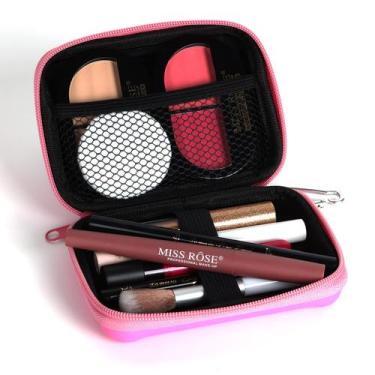 Imagem de Kit de maquiagem AOLIKOKO All in One para mulheres com bolsa e cosméti