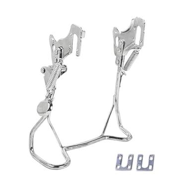 Imagem de KiBcsLic Suporte de queda para bicicleta elétrica, suporte traseiro, de perna dupla, central para andar, Abertura Dupla, 18inch