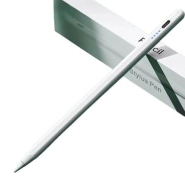 Imagem de Caneta Digital Stylus para Tela Touch Screen, Ponta Fina, Compatível com iPad, iPhone e Android, para Design Gráfico e Uso Diário