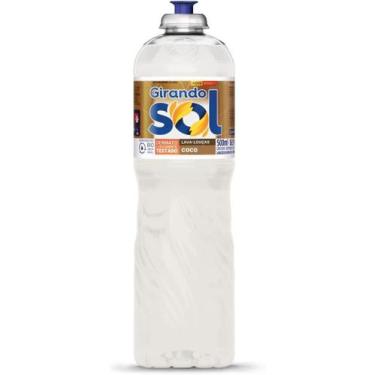 Imagem de Kit c/ 6 Girando Sol Detergente Lava-Loucas Coco 500Ml