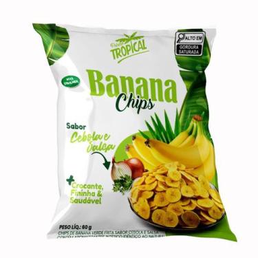 Imagem de Banana Chips Paixão Tropical Sabor Cebola e Salsa 60g