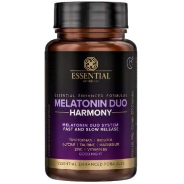 Imagem de Melatonin Duo Harmony Melatonina + Triptofano (120 caps) - Essential N