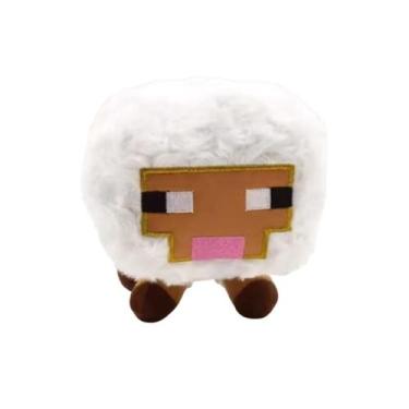 Imagem de Ovelha de Pelúcia Minecraft 16cm  Brinquedo Divertido para Crianças - 