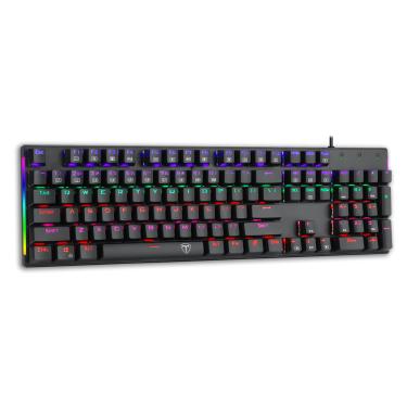 Imagem de Teclado Mecânico T-dagger Tgk-310-bl Naxos Iluminado Espanho