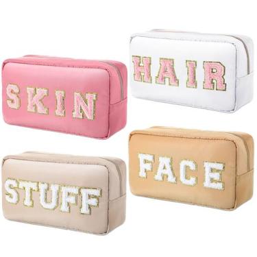 Imagem de Conjunto de bolsas de cosméticos Remerry Nylon impermeável para mulher