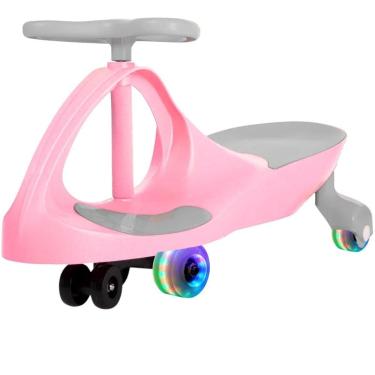 Imagem de Carrinho Rolimã Zig Zag Car 360 Roda Led Infantil - Castela