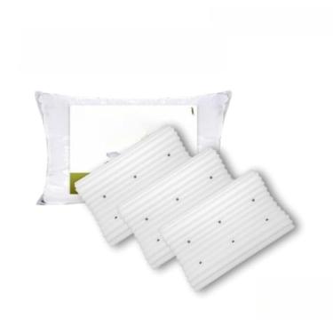 Imagem de Travesseiro Cervical, Travesseiro Cervical AnatôMico OrtopéDico, 52cm×38cm(3 TRAVESSEIRO CERVICAL)