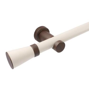 Imagem de Kit Varão p/Cortina Portas e Janelas Jade Prime 28mm 2 Metros(Tabaco)