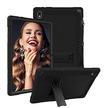 Imagem de Capa protetora para tablet Vastking KingPad K10 Pro 10,1 polegadas à prova de choque infantil + alça de ombro com suporte para BYYBUO SmartPad A10/K10 Pro/Z10/VVL T2 Android 11/Oangcc 10,1 polegadas