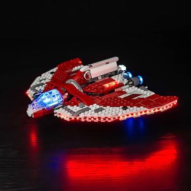 Imagem de Hilighting Upgraded Led Light Kit Compatible with Lego Ahsoka Tano s T-6 Jedi Shuttle Building Set, Lights Decoration Compatible with Lego 75362 (Model Not Included)