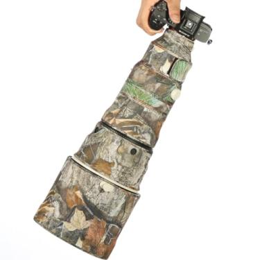 Imagem de CHASING BIRDS Capa protetora de lente à prova de chuva à prova de chuva para Sony FE 400 mm F2.8 GM OSS (nova camuflagem palheta, com 2.0X TC)