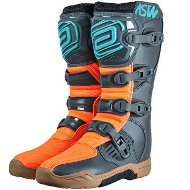 Imagem de Bota ASW Image Enduro Cinza/Laranja