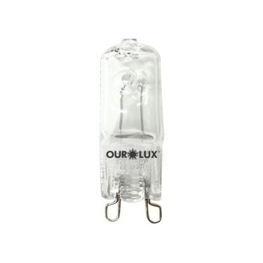 Imagem de Lâmpada Halógena Ouropin G9 40w 127v Clara - 01322 - Ourolux Lamp.halogena Ouropin G9 40w 127v Clara 01322