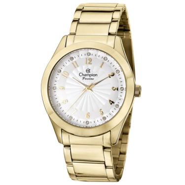 Imagem de Relógio Champion Feminino Dourado Analógico Cn29409h