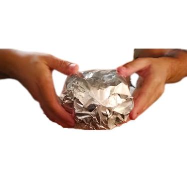 Imagem de Papel aluminio laminado hamburguer lanche térmico grande