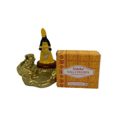 Imagem de Kit Incensário Cascata Com 10Un De Incensos-Selecione Modelo