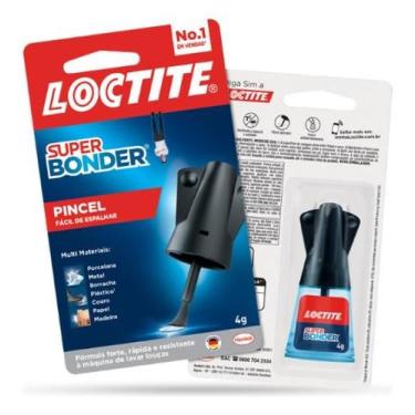 Imagem de Cola Super Bonder Pincel Loctite Multiuso Facil Aplicacao 4g