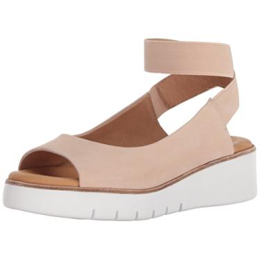 Imagem de CC Corso Como Sandália feminina Beeata Wedge, Nude., 7.5