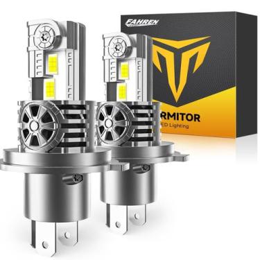 Imagem de Lâmpadas LED Termitor H4/9003/HB2 60.000LM 6500K Pacote com 2