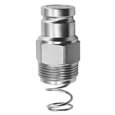 Imagem de JEENDA Acoplador rápido hidráulico de face plana macho 7246798 compatível com carregadores 753 763 773 863 883 S130 S150 S160 S175 864 T140 T180 T190 T200 T200 T222 50 T3 00 T320