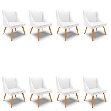Imagem de KIT 08 CADEIRAS DE JANTAR LIZ CORINO BRA