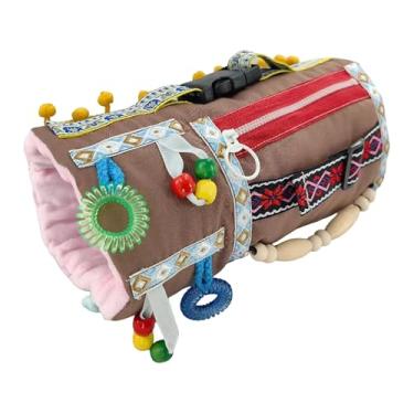 Imagem de menolana Pulseira de pulso com cobertor Fidget para idosos, presente reconfortante, pulseira portátil, brinquedo educativo, brinquedo sensorial multifuncional, Style D