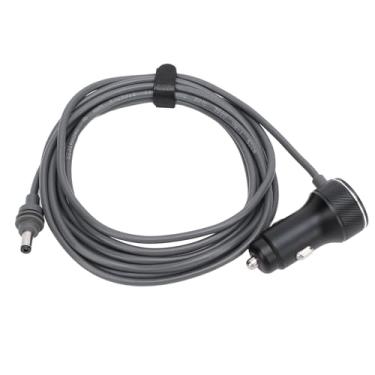 Imagem de Cabo de alimentação de carro CC satélite Plug and Play de borracha estável DC para isqueiro de carro para satélite, casa, escritório, ao ar livre (1 m)