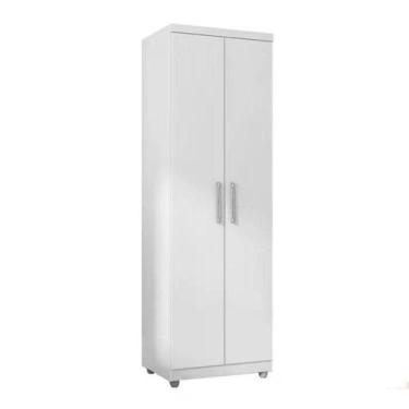 Imagem de Armario Multiuso 2 Portas Sabrina Branco Reajl Moveis Branco - QMOVI