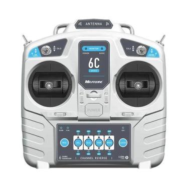 Imagem de Transmissor De Controle Remoto Mini V2 2.4G 6CH Com Receptor Para Aviã