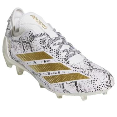 Imagem de adidas Tênis masculino Adizero Electric-1, Branco/dourado metálico/preto, 42