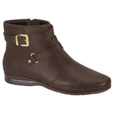 Imagem de Bota Feminina Cano Curto Café Beira Rio 9084.102-Feminino