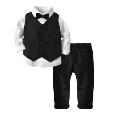 Imagem de Roupas infantis para meninos, roupas de casamento para homens da ARTMI